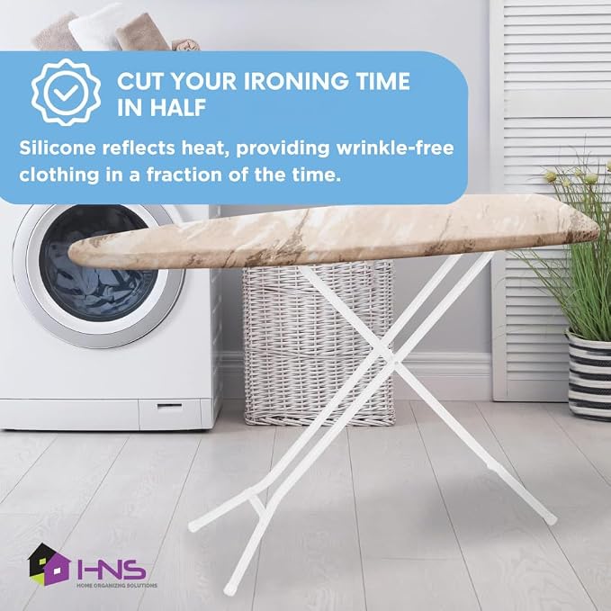HOLDN’ STORAGE Ironing Board Cover 15 x 54 Padding - Image 6