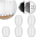 YixangDD 12 Pack Shower Curtain Weights, Magnetic Curtain Weights, 6 Pairs by YixangDD