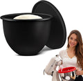 Silicone Bowl Insert Compatible with 5 Qt KitchenAid Tilt-Head Mixer, Food-Grade Non-Slip Bowl Liner, Dishwasher Safe & Easy to Clean Replacement Accessory (Black)