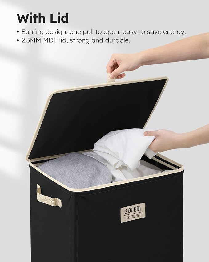 SOLEDI 100L Laundry Hamper - Image 5