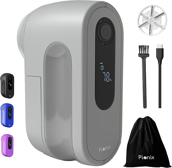 Pionix Fabric Shaver, Sweater Shavers to Remove Pilling, High-Perf Defuzzer by Pionix