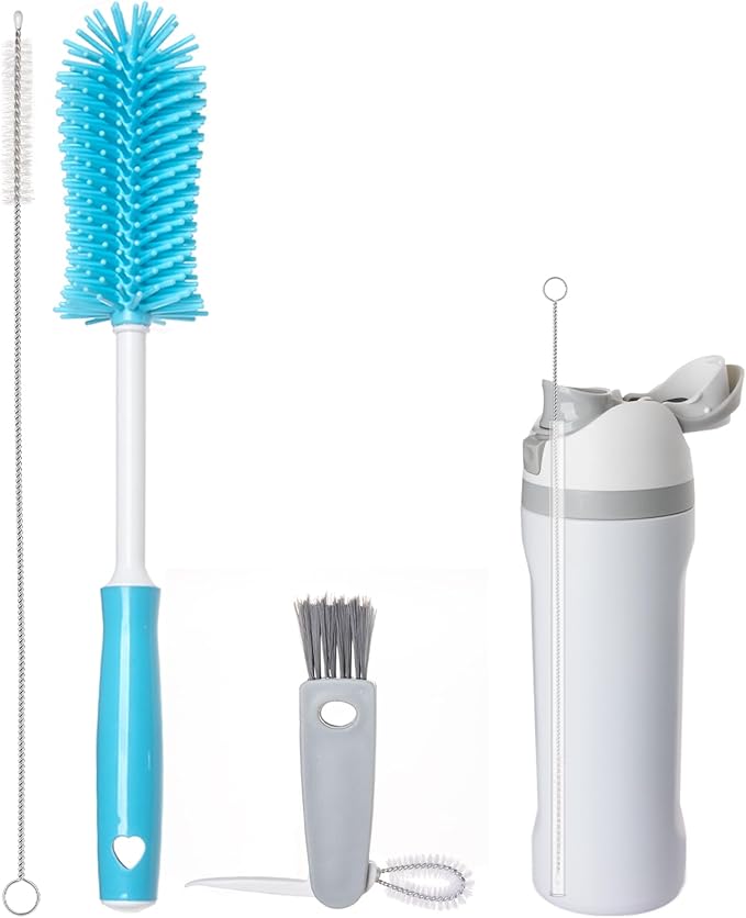 3 Pack Water Bottle Cleaner Brush Set by Unknown