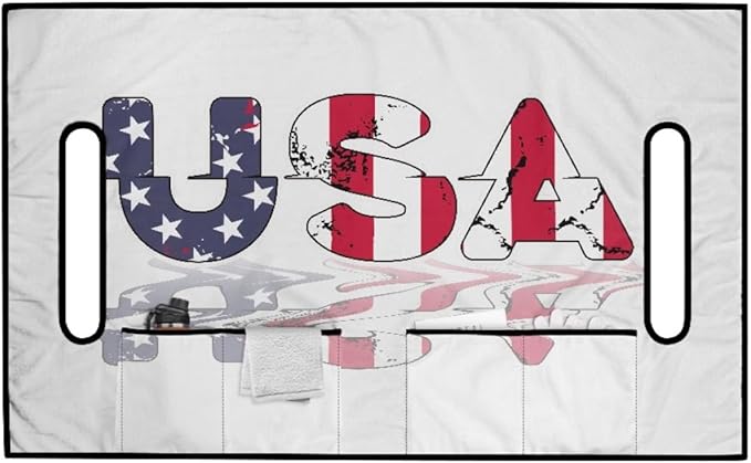Waterproof Golf Cart Seat Cover Cushion Made with Soft Microfiber Fabric, Designed to Protect Seats from Sweat, Dirt and Daily Wear with Universal Fit
