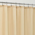ALYVIA SPRING Waterproof Fabric Shower Curtain or Liner Khaki by ALYVIASPRING