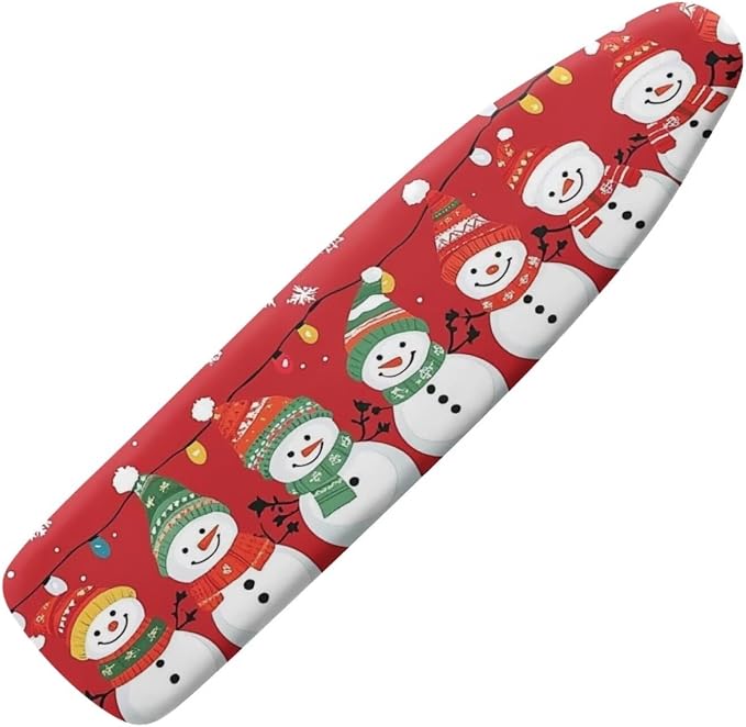 Christmas Snowman Ironing Board Cover and Pad Heat Reflective Stain Resistant by Unknown