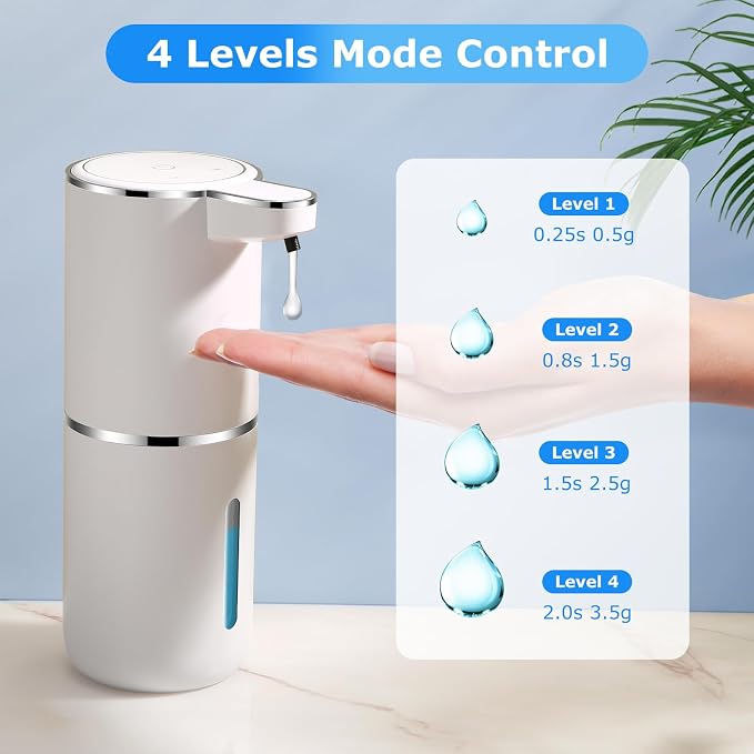 2 Pack Automatic Soap Dispenser, Automatic Liquid Soap Dispenser Touchless - Image 6