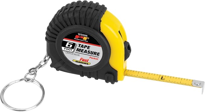 Performance Tool W5006 6 ft. Mini Pocket Tape Measure by PerformanceTool