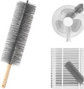 Fan Cleaning Brush, 2026 New Bendable Microfiber Head Dusting Brushes, Reusable by TAQIYEZ