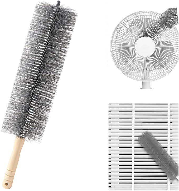 Fan Cleaning Brush, 2026 New Bendable Microfiber Head Dusting Brushes, Reusable by TAQIYEZ