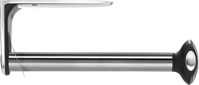 simplehuman Wall Mount Paper Towel Holder, Under-Cabinet or Wall Mounted Rack - Image 3