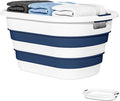 OOAMBB 43L Collapsible Laundry Basket Plastic | Pop Up Laundry hamper/Storage by OOAMBB