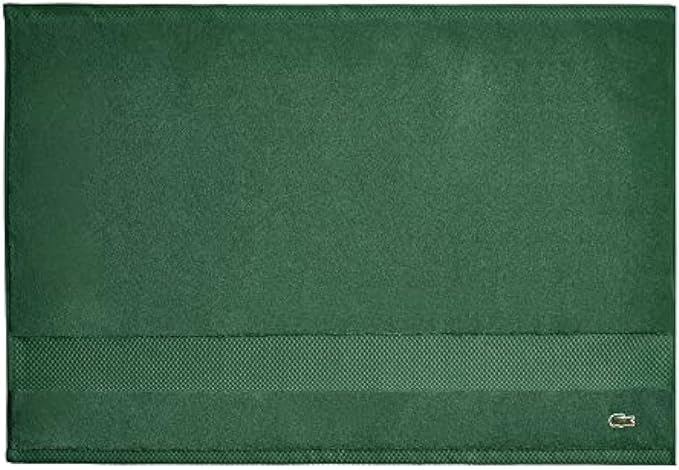 Lacoste Heritage 100% Supima Cotton Tub Mat 21" x 31", Croc Green | Highly - Image 4