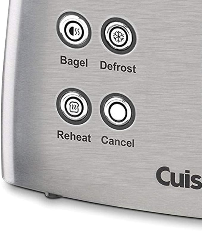 Cuisinart CPT-415P1 Countdown Metal Toaster, 2-Slice, Brushed Stainless