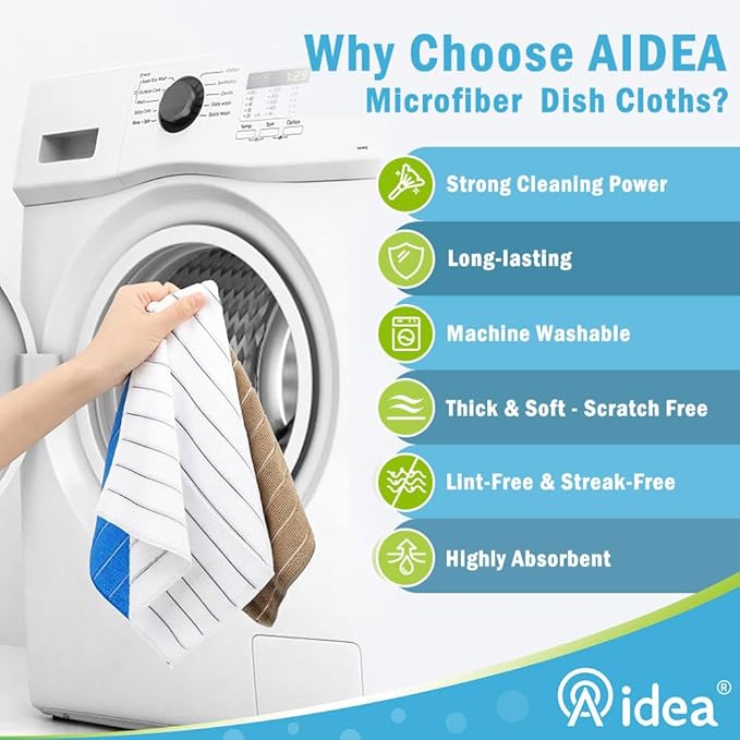 AIDEA Kitchen Towels, Absorbent Dish Cloth - Image 3