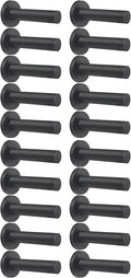 DOKU 20Pcs Door Stop, Matte Black 3.5 Inch Heavy Duty 304 Stainless Steel Door by DOKUHOME