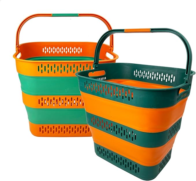 SAMMART 38L Collapsible Laundry Basket by SAMMART