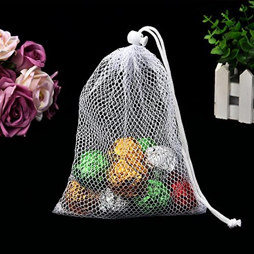 TecUnite 10 Pack Mesh Drawstring Bags - Image 5
