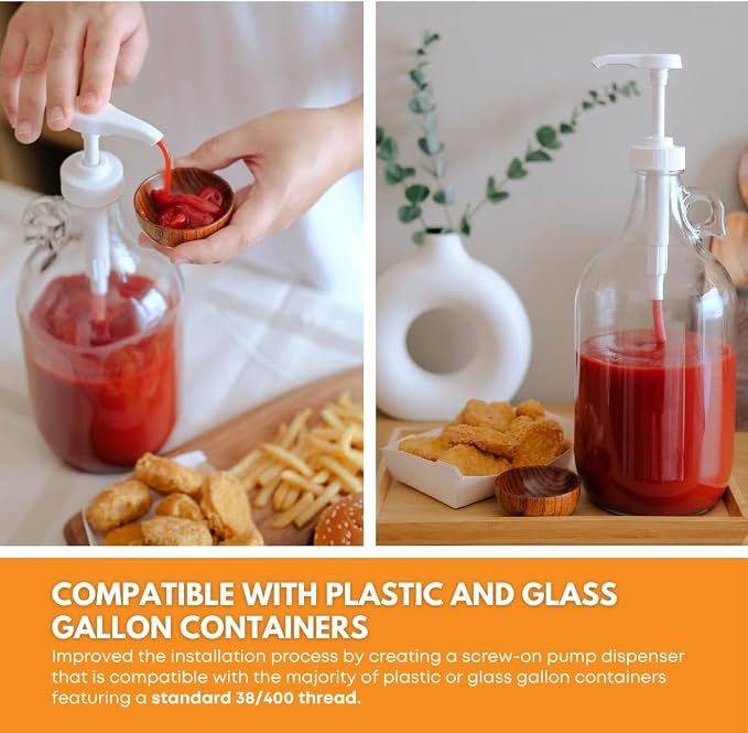 Half-Gallon Laundry Detergent Dispenser Glass - Image 7