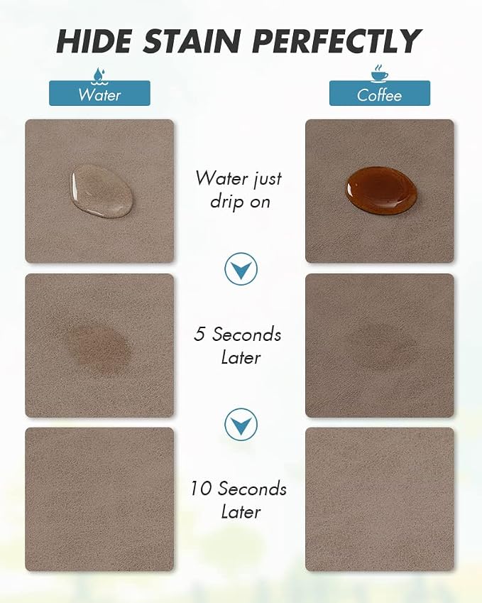 AMOAMI-Coffee Mat Hide Stain Rubber Backed Absorbent Dish Drying Mat - Image 2