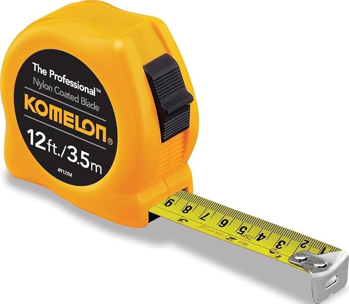 Komelon 4912IM The Professional 12-Foot Inch/Metric Scale Power Tape by KomelonTools
