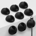 SmiLife Cable Clips, Phone Cord Holder by MYKURS