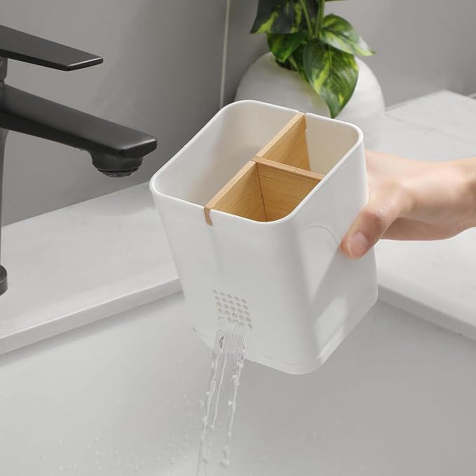 Electric Toothbrush Holder Tooth Brush and Toothpaste Organizer - Image 5