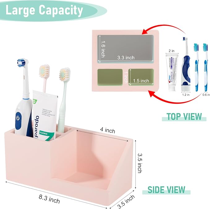 Diatomite Toothbrush Holders Toothpaste Organizer - Image 6