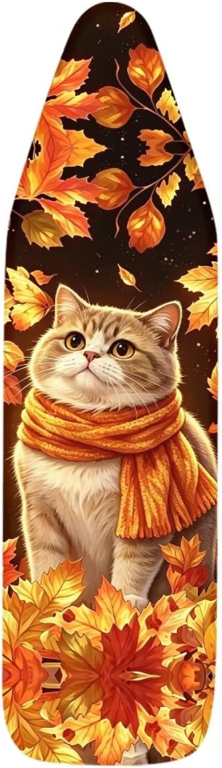 Thanksgiving Cat Ironing Board Cover and Pad Heat Reflective Stain Resistant - Image 7