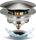 Anlige Bathtub Drain Stopper, Pop Up Tub Stopper and Cover, Bottom by Anlige