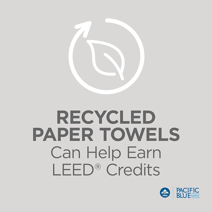 Georgia-Pacific Pacific Blue Select 7.875" Recycled Paper Towel Rolls by GP PRO - Image 8