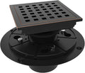 4 Inch Square Shower Floor Drain by WEBANG