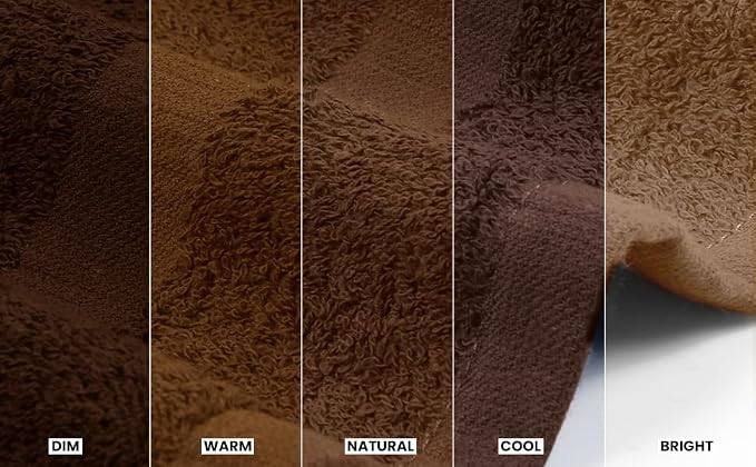 Utopia Towels Salon Towels, 16x27 in, 100% Cotton, Dark Brown | Highly - Image 8