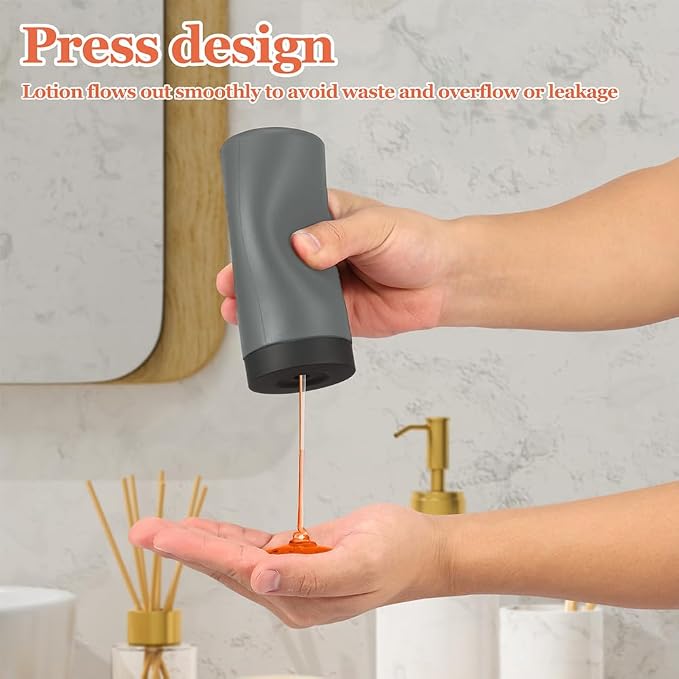 Silicone Dishwashing Soap Dispenser, Dish Soap Squeeze Bottle 240ml Silicone - Image 3