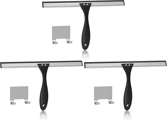 AmazerBath Squeegee for Shower Glass Door, Shower Squeegee for Glass Doors by AmazerBath