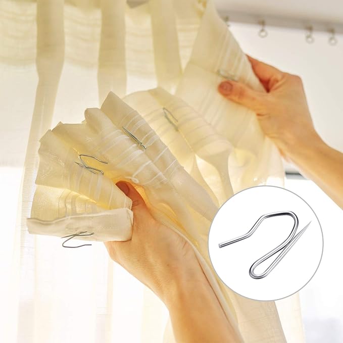Hotop 30 Pcs Metal Curtain Rings - Image 4