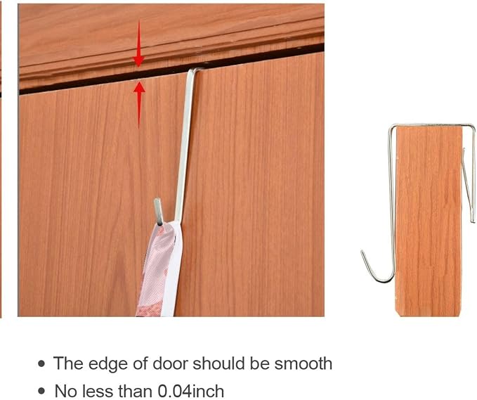 1PC Hanging Laundry Hamper Bag Over the Door Laundry Hamper Wall Hamper Large - Image 5
