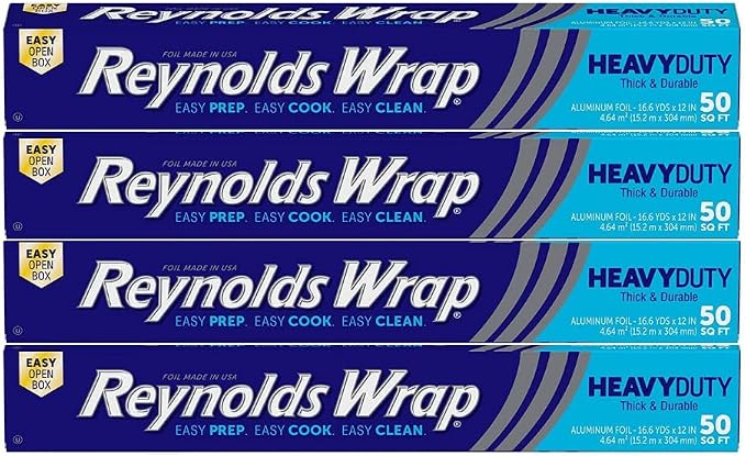 Reynolds Wrap Aluminum Foil, Heavy Duty, 50 sq ft by Reynolds+Wrap