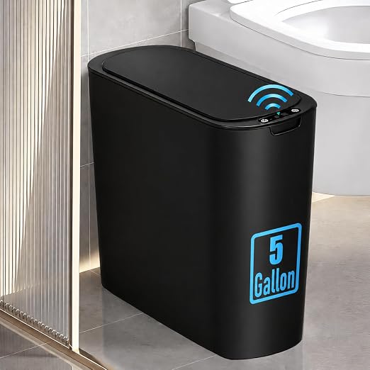 TIPGO 5 Gallon Automatic Bathroom Trash Can by TIPGO