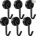 Tohoer Magnetic Hooks, Neodymium Magnets Hook Heavy Duty 30LBS by Tohoer