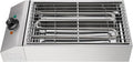 1800W 110V Countertop Electric BBQ Grill, Commercial and Home Use Stainless Steel Barbecue Griddle Adjustable Temperature 122-302℉, Portable Barbecue for Processing Pancakes, Crispy Bacon