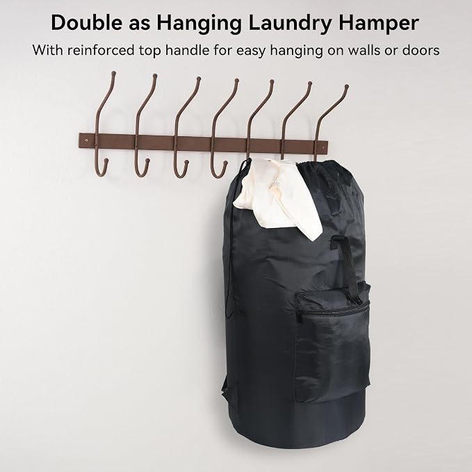 OTraki Large Laundry Backpack 100L Heavy Duty Travel Laundry Bags Hamper Bag - Image 7