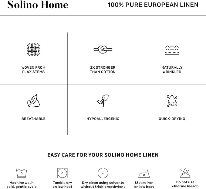 Solino Home Linen Cloth Napkins Set of 4-100% Pure Linen Chambray Lavender Dinner Napkins 20 x 20 Inch - Athena, Handcrafted and Machine Washable - Spring, Easter, Valentines