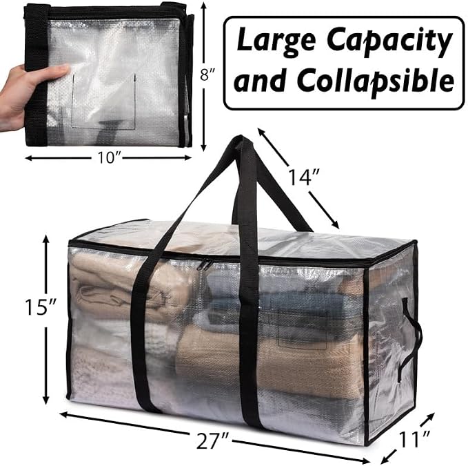 ClearSpace Heavy Duty Moving Bags or Storage Bins - Image 3