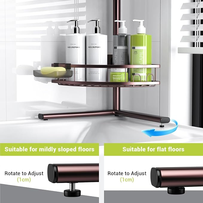 Standing Corner Shower Caddy - Image 6