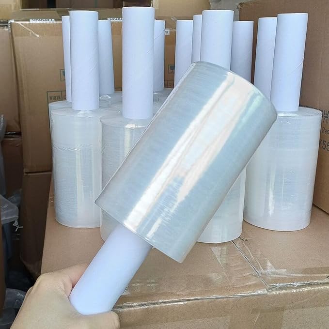Clear Stretch Wrap 6"×1000' Plastic Wrap Roll - Image 5