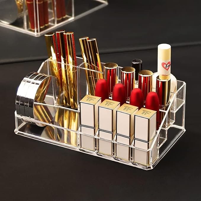Acrylic Makeup Organizer Cosmetic Storage Makeup Display Case Makeup Brush - Image 5