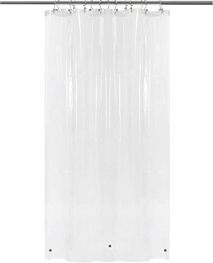 Barossa Design 48 inch Wide Stall Shower Curtain Liner by BarossaDesign