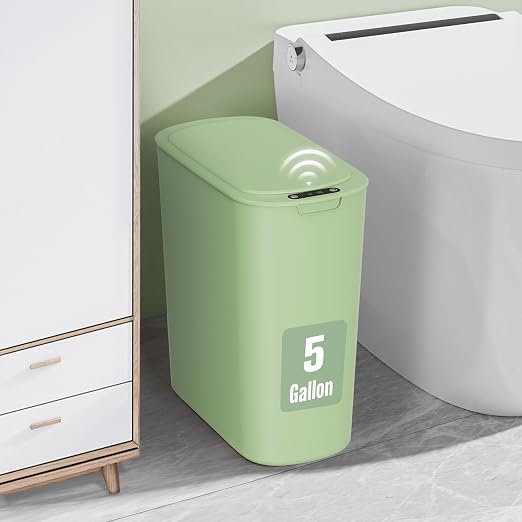 Cesun 5 Gallon Automatic Bathroom Trash Can by Cesun