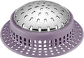 Aluvor Bathtub Drain Hair Catcher Shower Drain Cover Sink Drain Protector | by SayGoodbyetoHairClogging