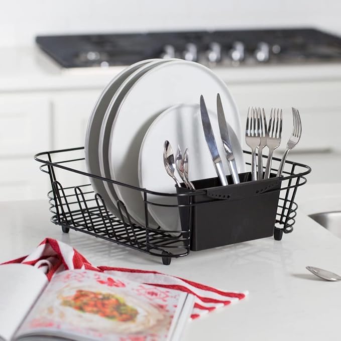 Better Houseware in-Sink Dish Drying Rack, Coated Steel, 14.5 x 13 x 5 Inch - Image 4
